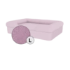 Bolster Dog Bed Cover Only - Large - Lavender Lilac -Omlet Shop Bolster Dog Bed Lavender Lilac Large Omlet