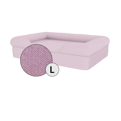 Bolster Dog Bed Cover Only - Large - Lavender Lilac 3 Bolster Dog Bed Cover Only - Large - Lavender Lilac