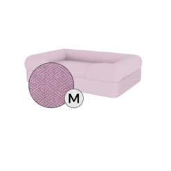 Bolster Dog Bed Cover Only - Medium - Lavender Lilac