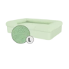 Bolster Dog Bed Cover Only - Large - Matcha Green 2 Bolster Dog Bed Cover Only - Large - Matcha Green -Omlet Shop Bolster Dog Bed Matcha Green Large Omlet