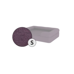 Bolster Cat Bed Cover Only - Small - Plum Purple