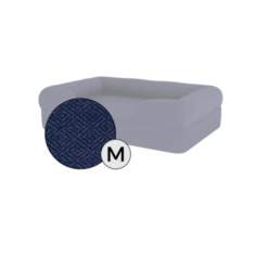 Bolster Cat Bed Cover Only - Medium - Midnight Blue