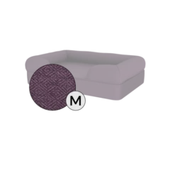Bolster Cat Bed Cover Only - Medium - Plum Purple