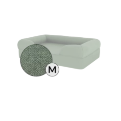 Bolster Dog Bed Cover Only - Medium - Sage Green
