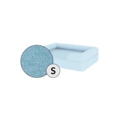 Bolster Dog Bed Cover Only - Small - Sky Blue