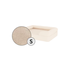 Bolster Dog Bed Cover Only - Small - Natural Beige