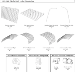 Eglu Go Hutch 3ft Run Extension