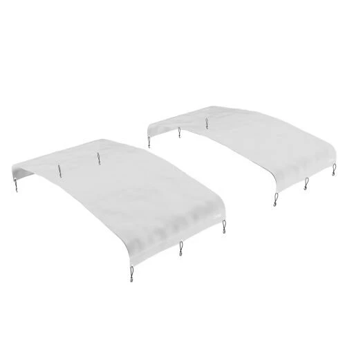 Clear Tarp With Gutter Edge For Walk In Run – 6ft - Twin Pack 7 Clear Tarp With Gutter Edge For Walk In Run – 6ft - Twin Pack - Image 5