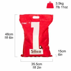 Omlet Cat Litter No. 1 - Silica - 7 Lbs. 11 Oz. 12 Omlet Cat Litter No. 1 - Silica - 7 Lbs. 11 Oz. -Omlet Shop Cat litter silica clumping absorbent bag size omlet