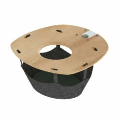 Freestyle Cat Tree - Hammock Platform With Bracket And Hammock - Bamboo