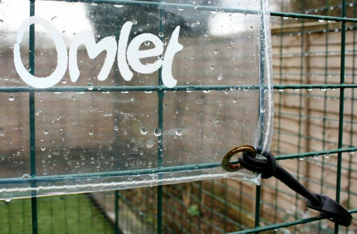 Clear Tarp For Walk In Run - Side 7 Clear Tarp For Walk In Run - Side - Image 5