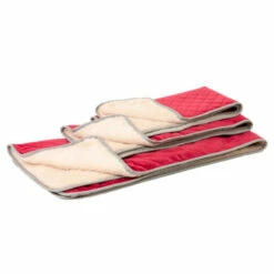 Luxury Super Soft Cat Blanket Small - Poinsettia Red And Cream 14 Luxury Super Soft Cat Blanket Small - Poinsettia Red And Cream -Omlet Shop Dog Cat pet luxury christmas soft blanket omlet sizes 5