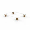 Feet Frame With Round Wood Feet For Donut Elevated Cat Bed - Pack Of 4 2 Feet Frame With Round Wood Feet For Donut Elevated Cat Bed - Pack Of 4 -Omlet Shop Donut cat bed Frame round wooden feet omlet