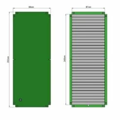 Extreme Temperature Blanket For Eglu Cube MK1 Green 7 Extreme Temperature Blanket For Eglu Cube MK1 Green -Omlet Shop Eglu Cube Extreme Weather Blanket chicken coop run 2e69d8b9 1