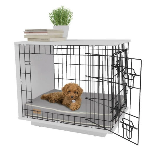 Fido Studio 24 Dog Crate - White 3 Fido Studio 24 Dog Crate - White