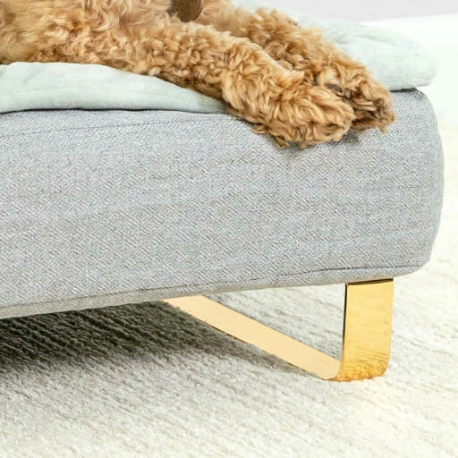 Base With Metal Rail Feet For Omlet Dog Beds - Gold - Medium - Pack Of 2 5 Base With Metal Rail Feet For Omlet Dog Beds - Gold - Medium - Pack Of 2 - Image 3