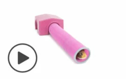 Zippi Guinea Pig Shelter With Play Tunnel - Purple