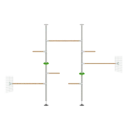 PoleTree Chicken Perch - The Ultimegg Kit - 5.5- 7ft.