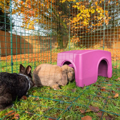 Zippi Rabbit Shelter - Purple 8 Zippi Rabbit Shelter - Purple - Image 6