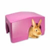 Zippi Rabbit Shelter - Purple 2 Zippi Rabbit Shelter - Purple -Omlet Shop Rabbit Zippi Shelters Purple P1255839 Square
