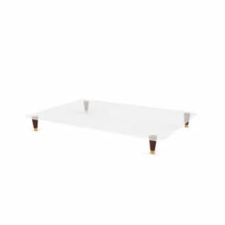 Base With Brass Cap Wood Feet For Omlet Dog Beds - Large - Pack Of 4