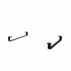 Metal Rail Feet For Omlet Dog Beds - Black - Large - Pack Of 2