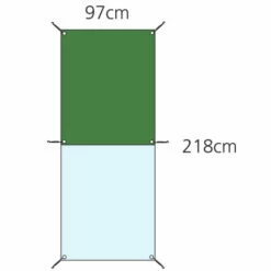 Combi Tarp For Walk In Run - Roof - 6ft 11 Combi Tarp For Walk In Run - Roof - 6ft -Omlet Shop Walk In Run Combi Cover dimensions