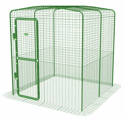 Outdoor Rabbit Run - 6ft X 6ft X 6ft 3 Outdoor Rabbit Run - 6ft X 6ft X 6ft