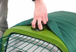 Extreme Temperature Blanket For Eglu Go Hutch Green 11 Extreme Temperature Blanket For Eglu Go Hutch Green -Omlet Shop Warm extreme temperature blanket for the eglu go chicken coop easy access