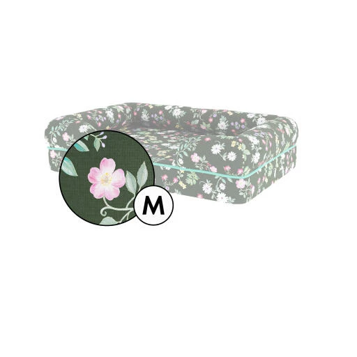 Bolster Dog Bed Cover Only Medium - Midnight Meadow 3 Bolster Dog Bed Cover Only Medium - Midnight Meadow