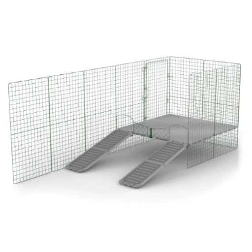 Zippi Guinea Pig Platforms - 4 Panels - 2 Ramps 3 Zippi Guinea Pig Platforms - 4 Panels - 2 Ramps
