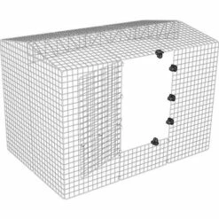 Easy Access Locks For Zippi Runs - Pack Of 5 33 Easy Access Locks For Zippi Runs - Pack Of 5 -Omlet Shop Zippi Locks 5b