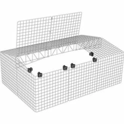 Easy Access Locks For Zippi Runs - Pack Of 6 31 Easy Access Locks For Zippi Runs - Pack Of 6 -Omlet Shop Zippi Locks 6b