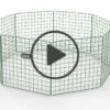 Zippi Rabbit Playpen Basic - Single Height 2 Zippi Rabbit Playpen Basic - Single Height -Omlet Shop Zippi run mesh tunnel playpen rabbit small animal