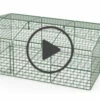 Zippi Rabbit Run With Roof And Underfloor Mesh - Single Height 1 Zippi Rabbit Run With Roof And Underfloor Mesh - Single Height -Omlet Shop Zippi run mesh tunnel playpen rabbit small animals
