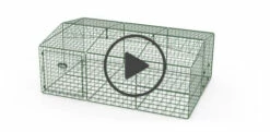 Zippi Rabbit Run With Roof And Underfloor Mesh - Single Height