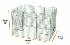 Zippi Guinea Pig Playpen Starter Pack - Double Height 11 Zippi Guinea Pig Playpen Starter Pack - Double Height -Omlet Shop Zippi Mesh Playpen for guinea pigs starter high dimensions