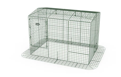 Zippi Guinea Pig Run With Roof And Skirt - Double Height 3 Zippi Guinea Pig Run With Roof And Skirt - Double Height