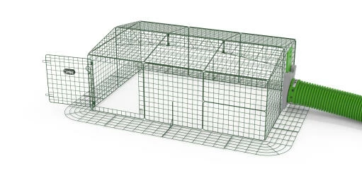 Zippi Guinea Pig Run With Roof And Skirt - Single Height - Image 2