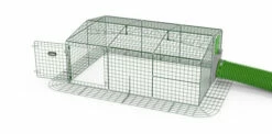 Zippi Rabbit Run With Roof And Skirt - Single Height 6 Zippi Rabbit Run With Roof And Skirt - Single Height -Omlet Shop Zippi Mesh Run for rabbits starter low skirt compatible with Zippi burrow pipes