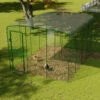 Clear Chicken Run Cover - 9ft X 12ft 2 Clear Chicken Run Cover - 9ft X 12ft -Omlet Shop clear chicken run cover walk in run 3x4 omlet us