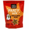 Happy Hen Treats Party Mix Mealworm & Corn 2lbs 2 Happy Hen Treats Party Mix Mealworm & Corn 2lbs -Omlet Shop corn worm blend chicken treat happy hen