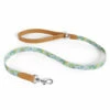 Dog Lead - Gardenia Sage 1 Dog Lead - Gardenia Sage -Omlet Shop designer dog lead in gardenia sage signature print by omlet