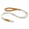 Dog Leash - Pawsteps Natural 2 Dog Leash - Pawsteps Natural -Omlet Shop designer dog lead morning meadow style by omlet