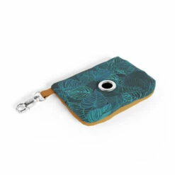 Dog Poop Bag Dispenser - Nature Trail Teal