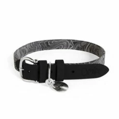 Dog Collar Large - Contour Grey