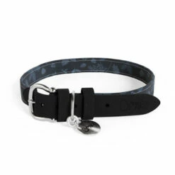 Dog Collar Large - Forest Fall Grey