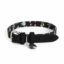 Dog Collar Large - Midnight Meadow