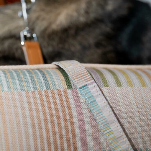 Dog Collar Medium - Pawsteps Natural 4 Dog Collar Medium - Pawsteps Natural - Image 2