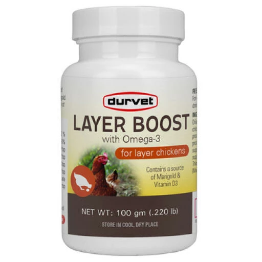 Durvet Layer Boost With Omega-3 100gm 3 Durvet Layer Boost With Omega-3 100gm